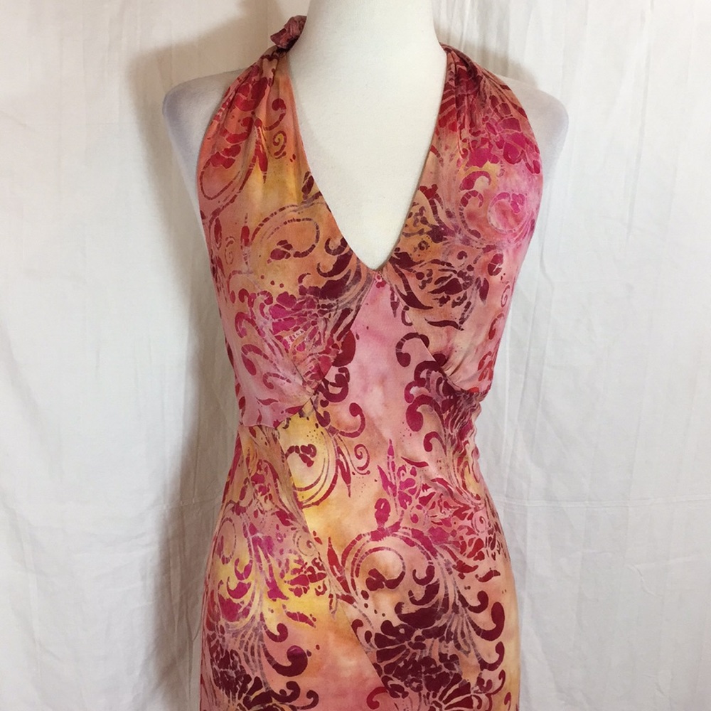 Sartiki Maxi Halter Dress